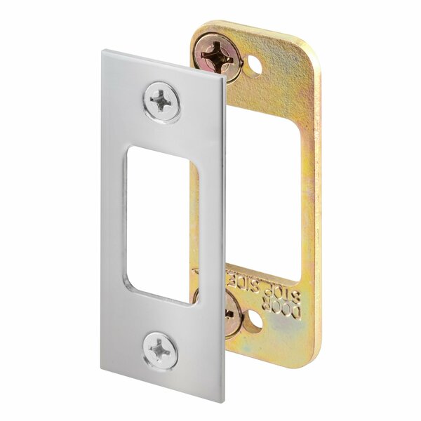 Prime-Line Stainless Steel High Security Deadbolt Strike 2 Piece E 2688